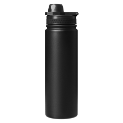 Термобутылка вакуумная герметичная Савона, черная Термобутылка вакуумная герметичная Савона, черная