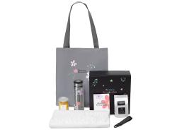 Подарочный набор Re:f. Walk с палантином, шопером и термосом