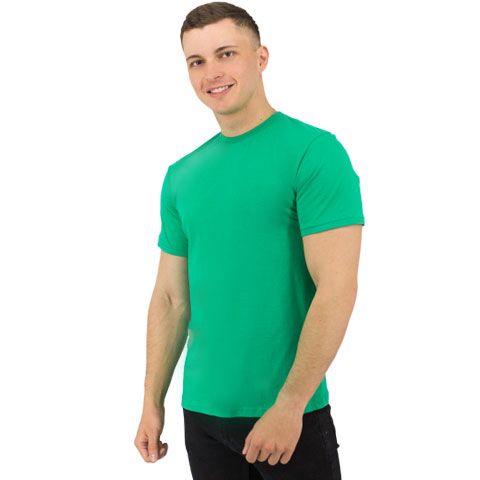 Футболка Star, мужская (зеленый, S)
