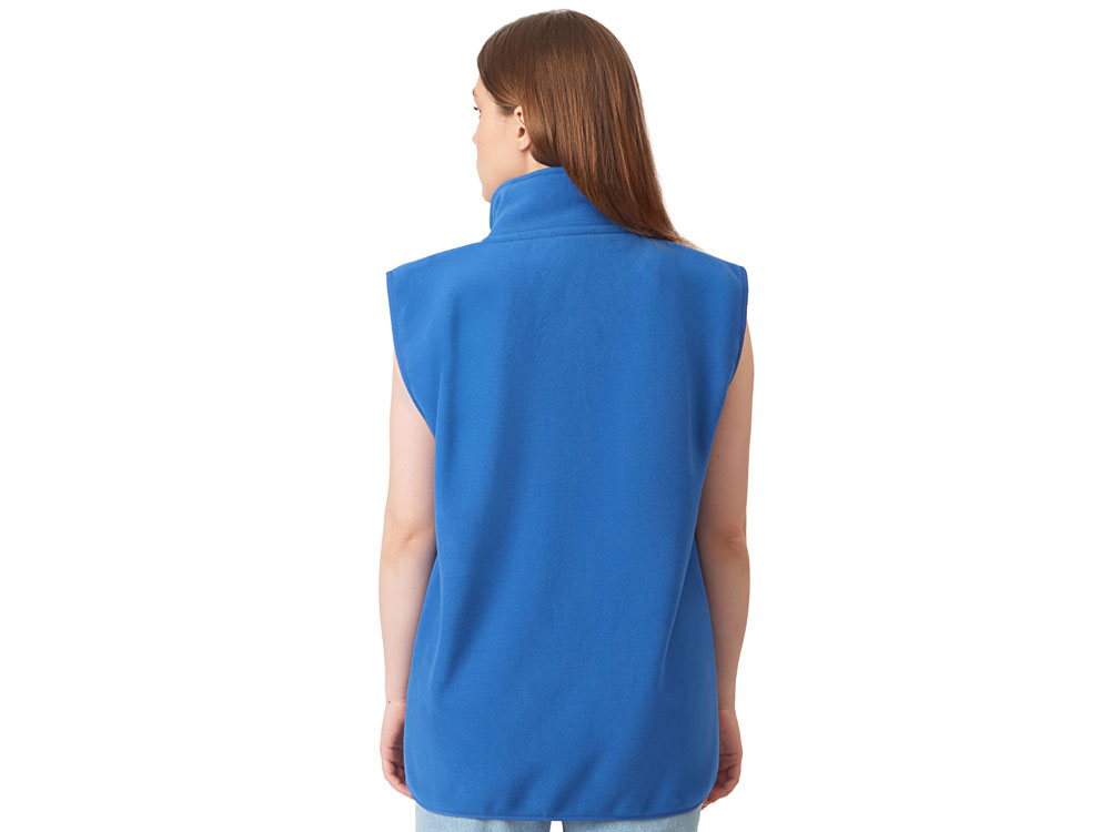 Жилет флисовый Trondheim унисекс, синий классический