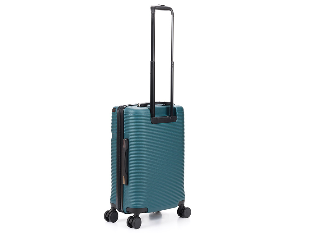 Чемодан TORBER Onego, зелёный, ABS-пластик, 59,5 х 39,5 х 24 см, 46 л