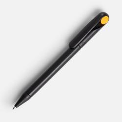 Ручка шариковая Prodir DS1 TMM Dot, черная с желтым