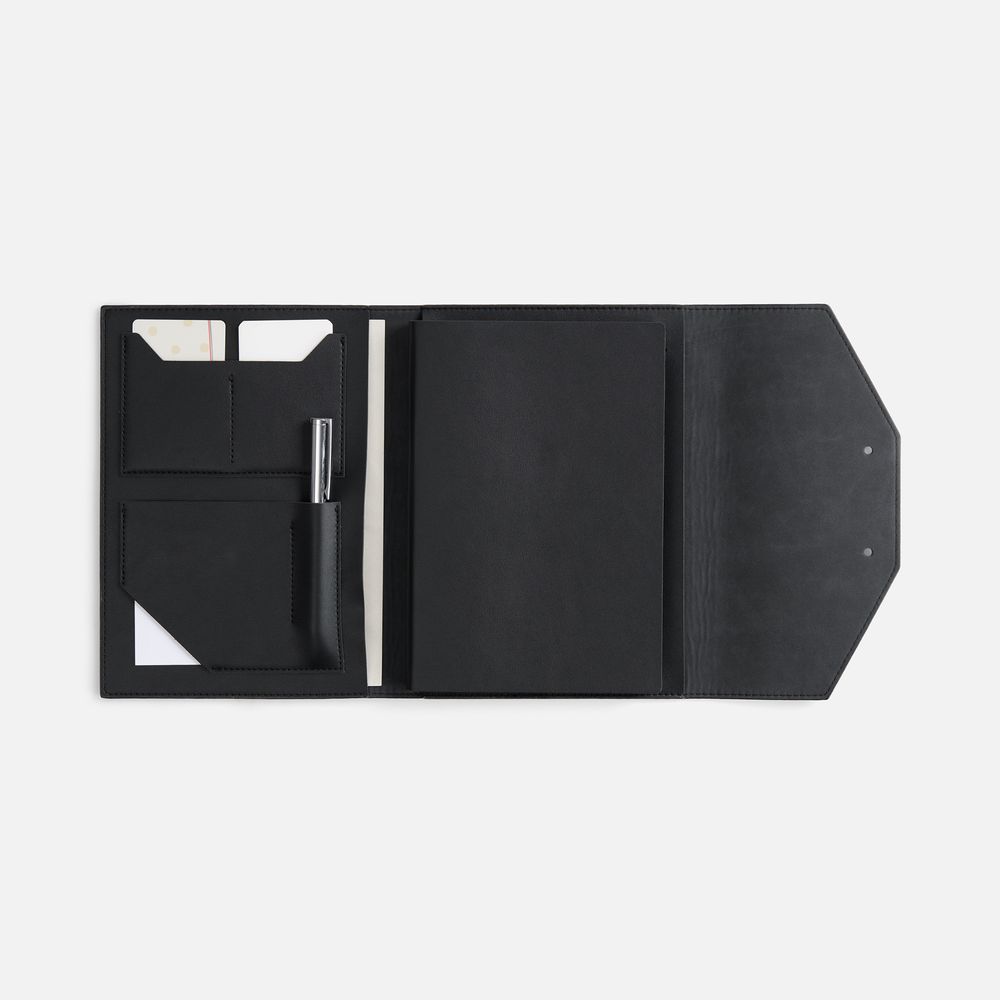 Ежедневник-органайзер Clean Slate, недатированный, черный