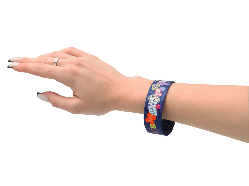 Эластичный браслет с возможностью полноцветной печати