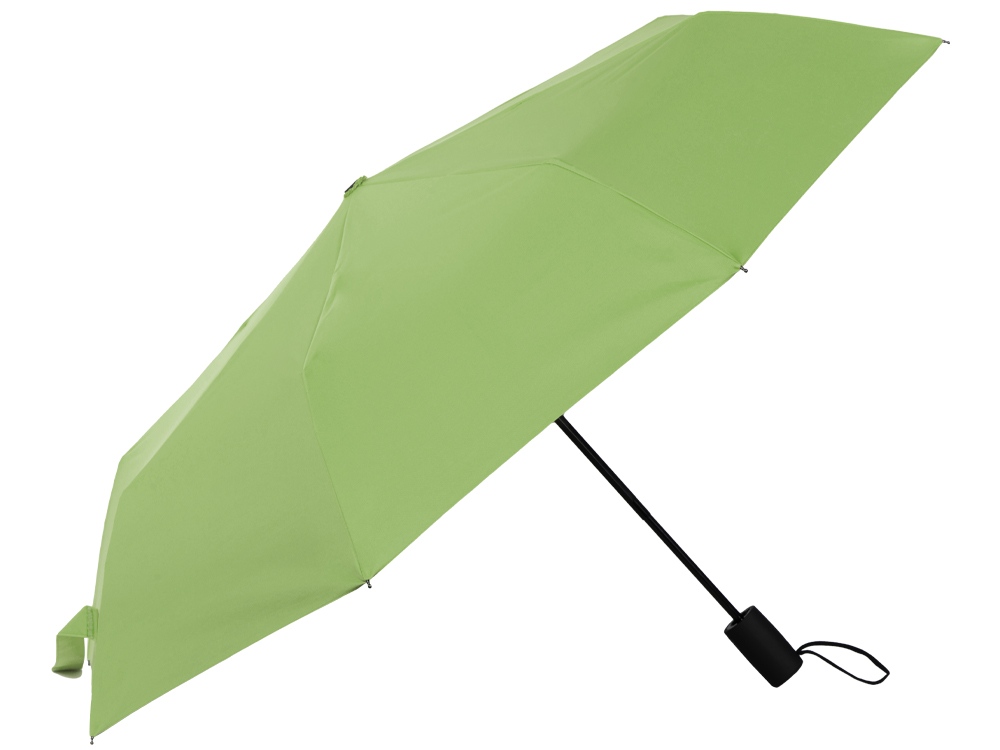 Зонт-автомат Dual с двухцветным куполом, зеленое яблоко/черный (Р) Зонт-автомат Dual с двухцветным куполом, зеленое яблоко/черный (Р)
