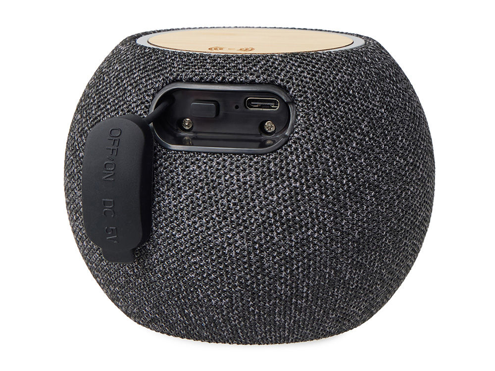 Портативная колонка с беспроводной зарядкой Ареа, 5 Вт Портативная колонка с беспроводной зарядкой Ареа, 5 Вт