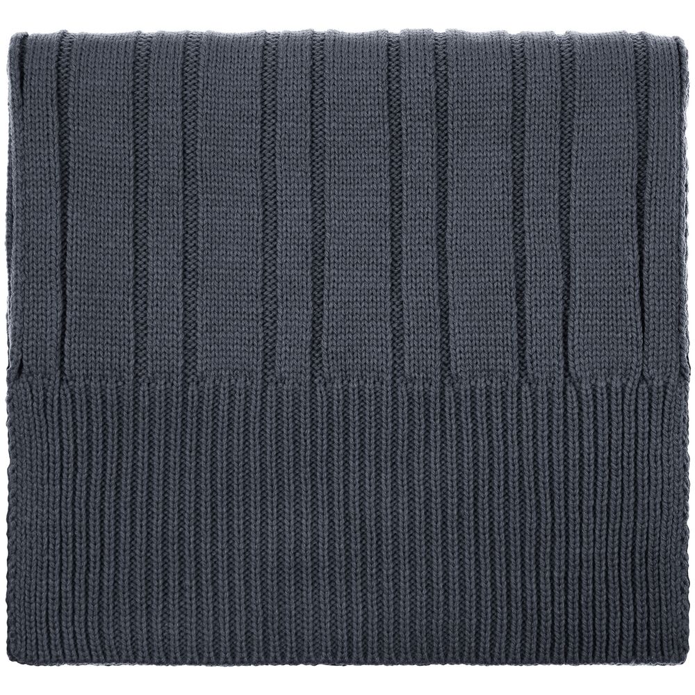 Шарф Knit Beat, темно-серый