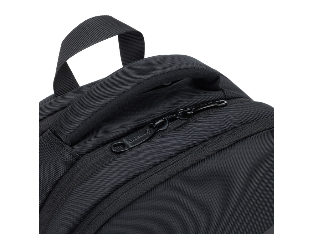Рюкзак TORBER VOYAGE с отделением для ноутбука 18'', черный, полиэстер 900D, 34х16х47 см, 20 л
