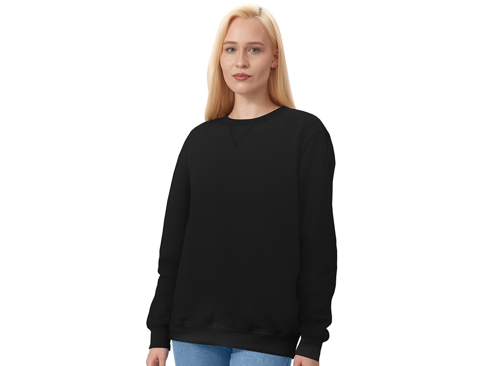 Свитшот Lisbon унисекс, черный