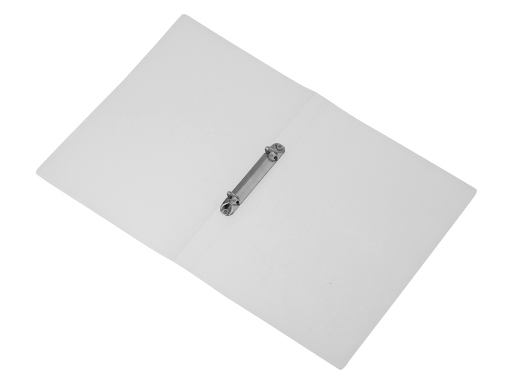 Папка пластиковая с 2 кольцами, прозрачный