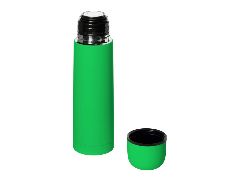 Термос Ямал Soft Touch, 500мл, зеленый классический