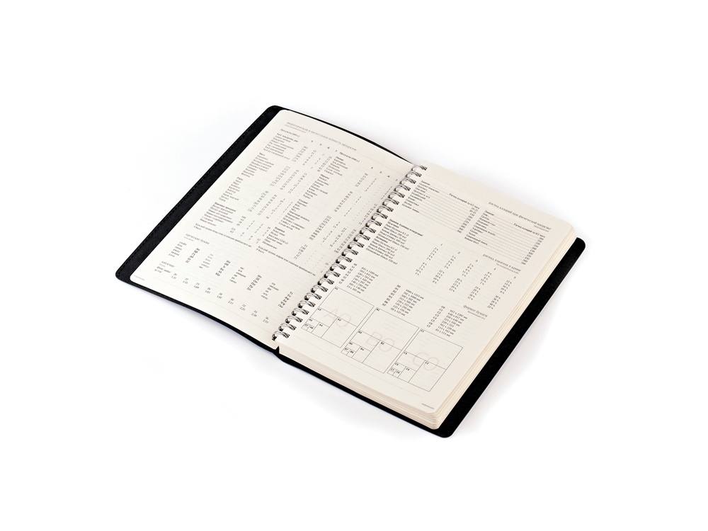 Ежедневник А5 недатированный Milano, бордовый