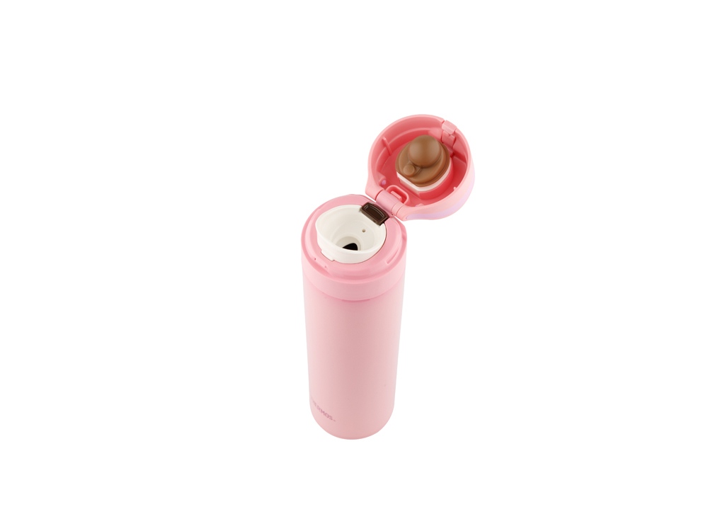 Термос со стальной колбойJNS-450-P SS Vac. Insulated Flask,450ml, розовый