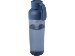 Illuminate бутылка для воды из переработанного PET-пластика, объемом 600 мл - Синий Illuminate бутылка для воды из переработанного PET-пластика, объемом 600 мл - Синий