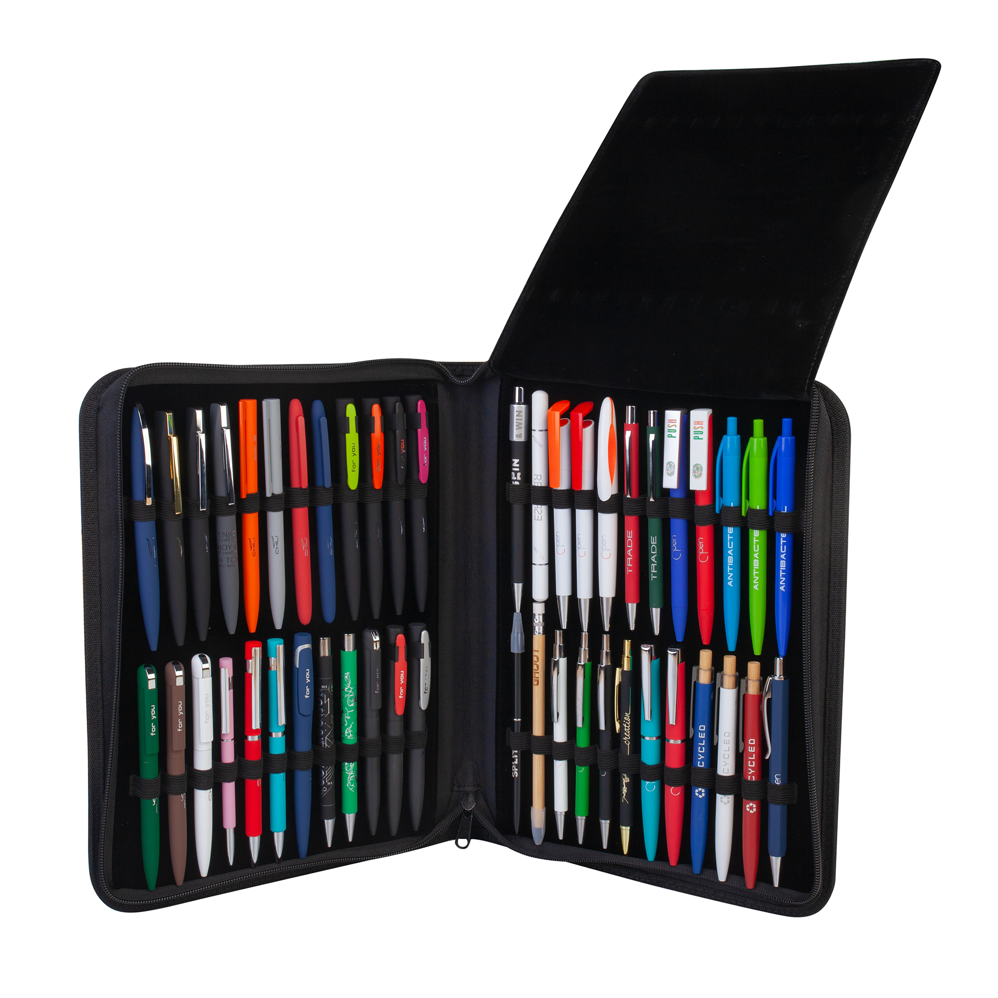 Презентационный кейс ручек и карандашей Океан