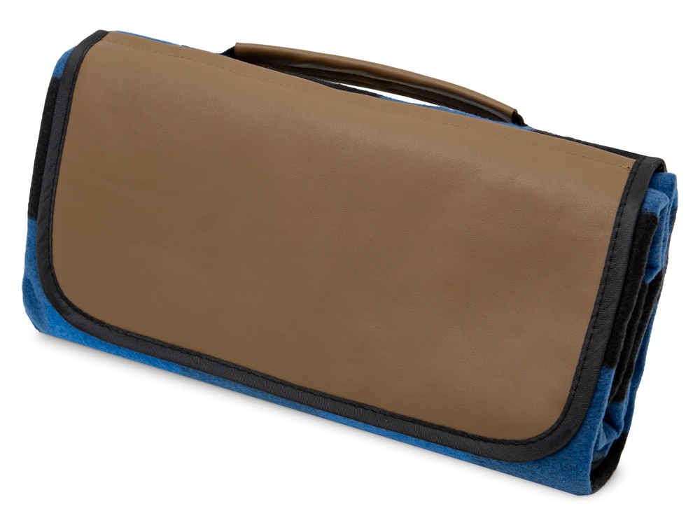 Плед для пикника Recreation, синий/черный (Р) Плед для пикника Recreation, синий/черный (Р)