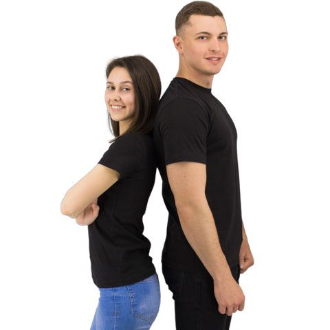 Футболка Star Lady, женская (черный, 2XL)