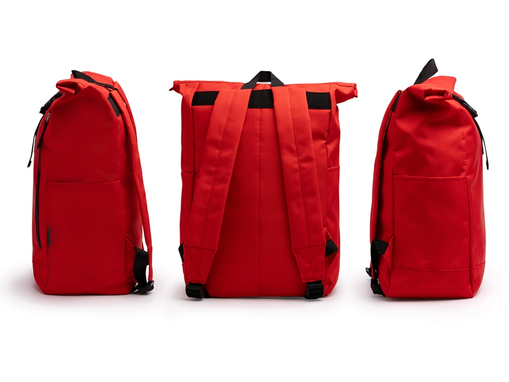 Рюкзак из RPET полиэстера DRONTE, красный