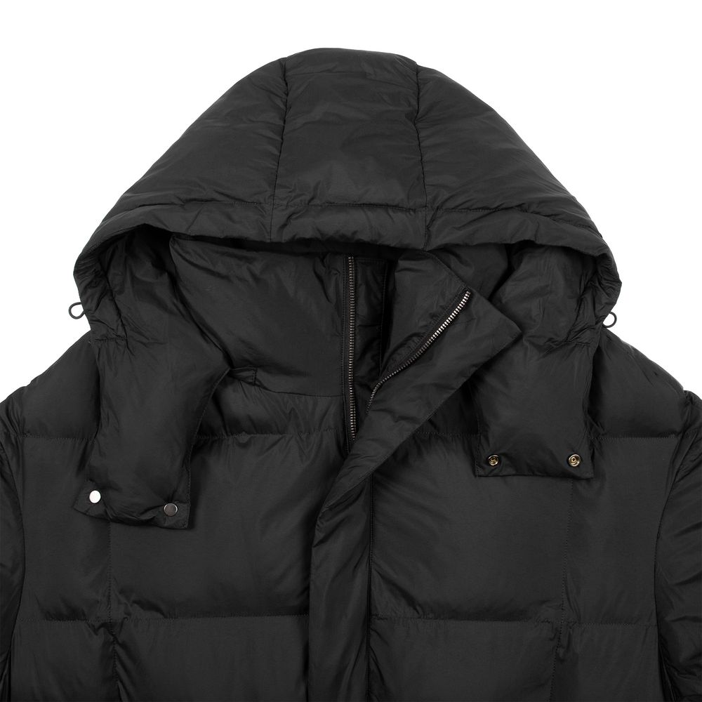 Пуховик унисекс Kapsula, черный Пуховик унисекс Kapsula, черный