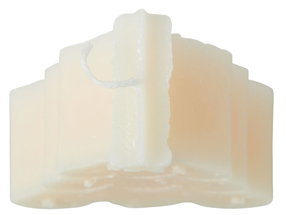 Свеча Елочка, молочный