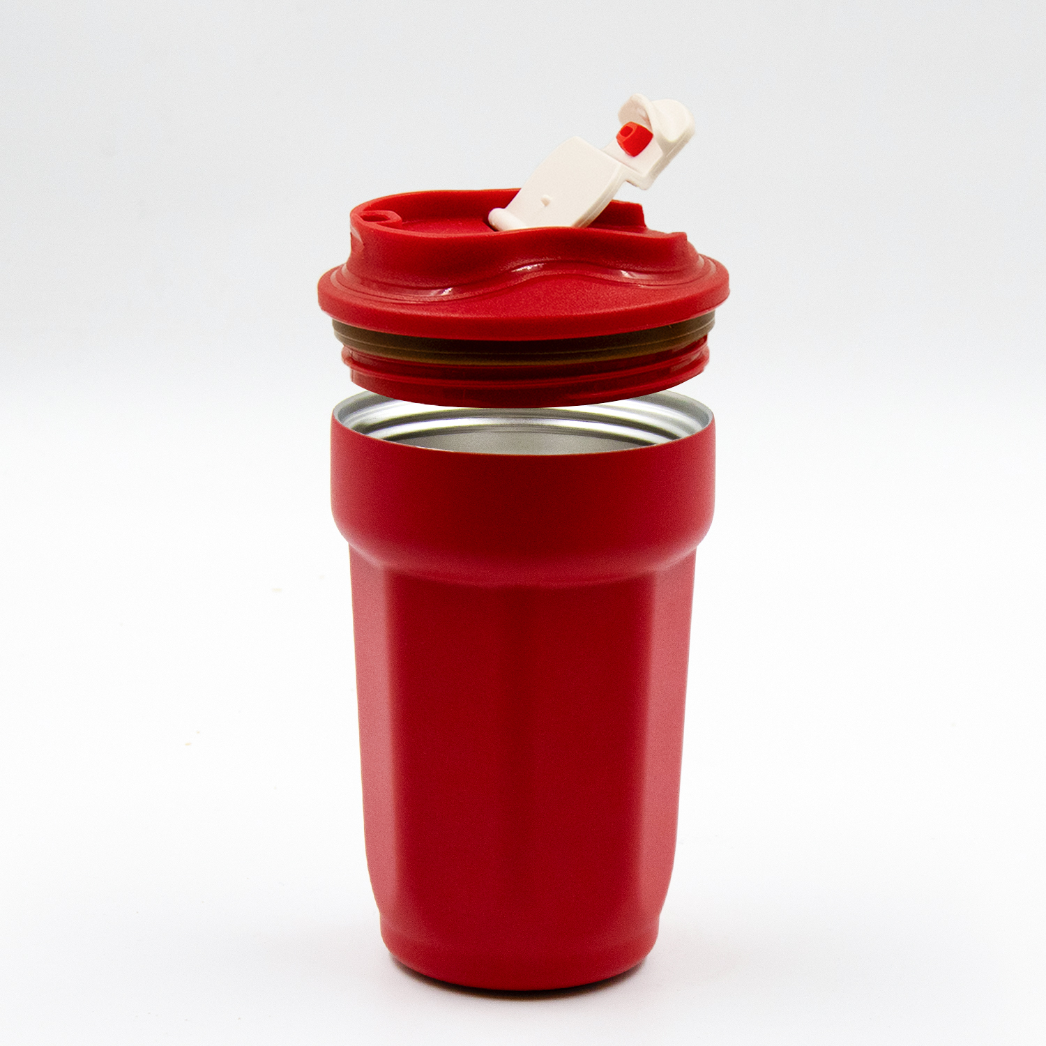 Термостакан TEDGE (красный с белым)