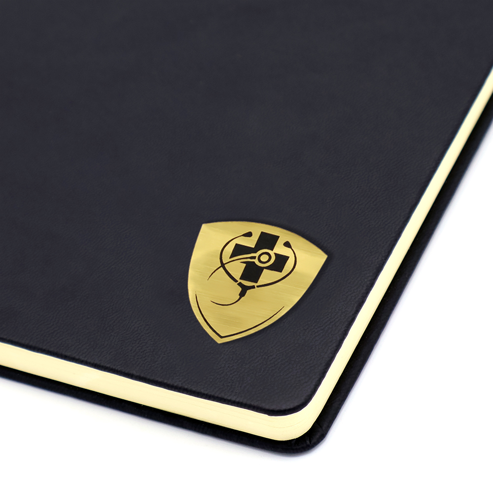 Шильд-наклейка медицина, золото