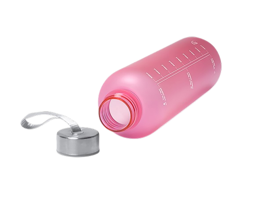 Бутылка для воды Йогер из PCTG, объем 1000 мл, красный Бутылка для воды Йогер из PCTG, объем 1000 мл, красный