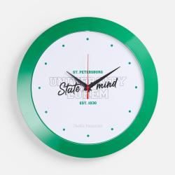 Часы настенные Vivid Large, зеленые