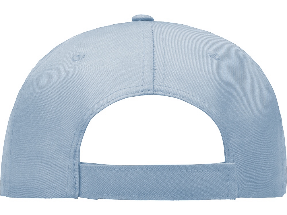 Бейсболка Poly 5-ти панельная 120гр, небесно-голубой