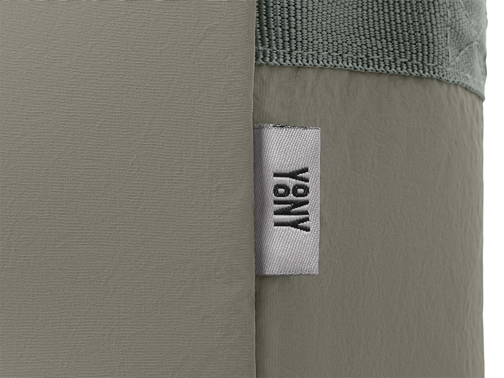 Изотермическая сумка-холодильник Neo Classic c контрастной молнией, серый/оранжевый