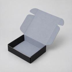Коробка подарочная Колорит лайт МГК, размер M, 18,5 х 15,2 х 4,8 см, черный