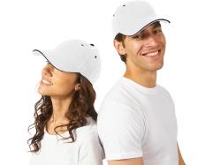 Бейсболка New Castle 6-ти панельная, белый/темно-синий Бейсболка New Castle 6-ти панельная, белый/темно-синий