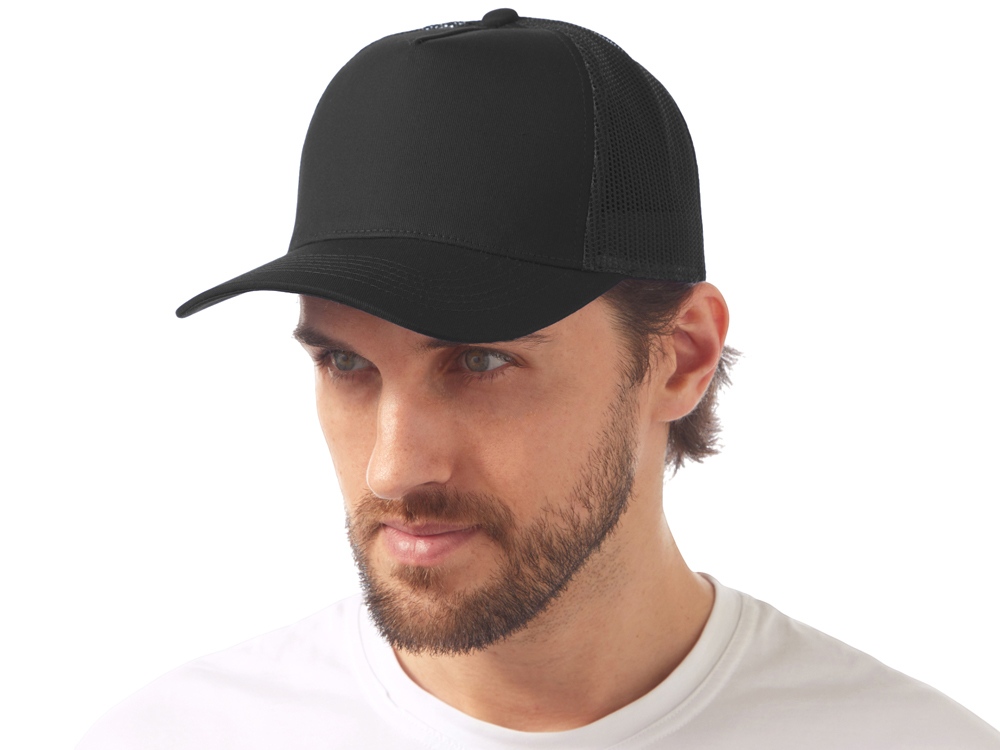 Бейсболка Kansas, черный