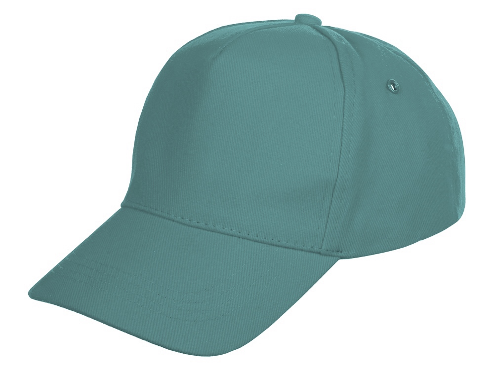 Бейсболка Florida 350 5-панельная, припылено-бирюзовый