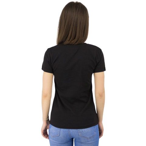 Футболка Star Lady, женская (черный, 2XL)