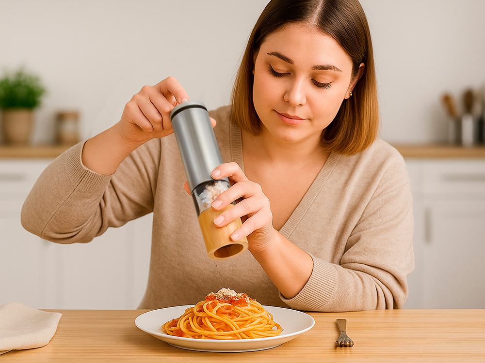 Электрическая мельница для специй, на батарейках Clove