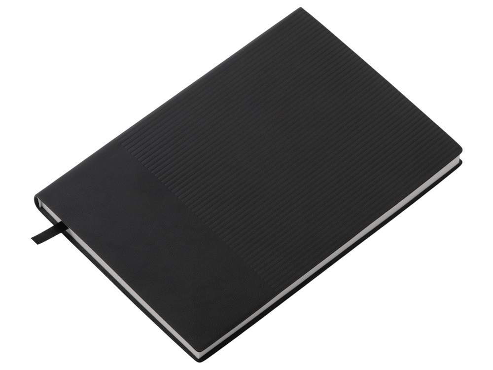 Набор блокнот в гибкой обложке А5 и металлическая шариковая ручка Nabokov, черный