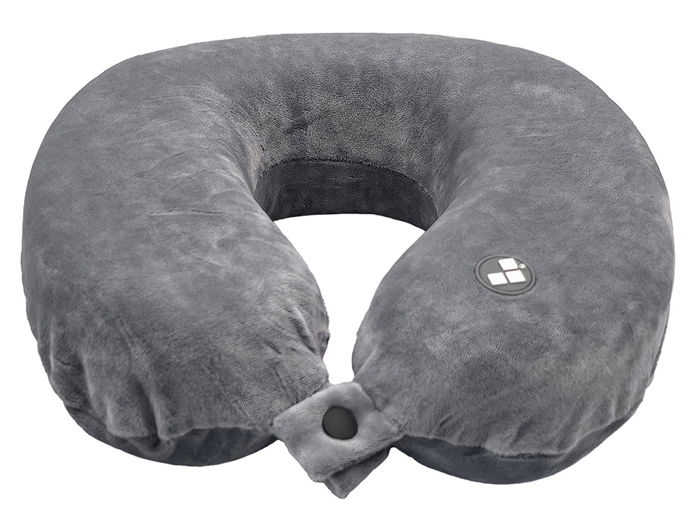 Подушка для путешествий с эффектом памяти Мемо Drowsy Grey