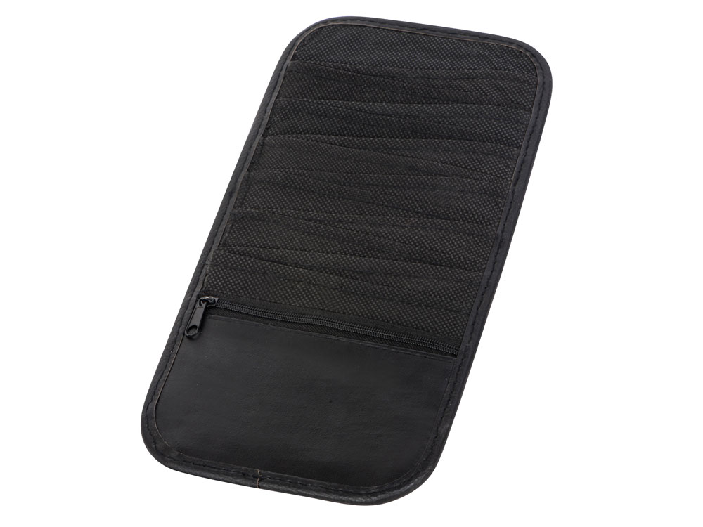 СD-холдер автомобильный на 12 CD с отделением на молнии