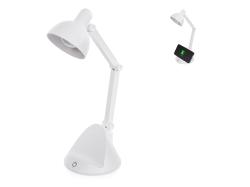 Настольный светильник с функцией беспроводной зарядки Bendy (Р)