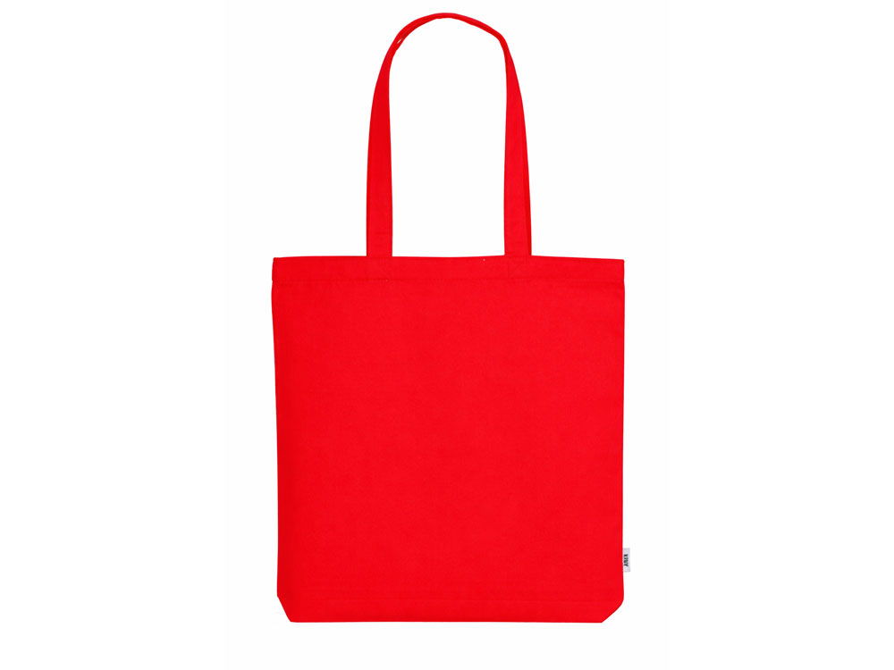 Сумка Твил из хлопка, 210 г/м2, красный Сумка Твил из хлопка, 210 г/м2, красный