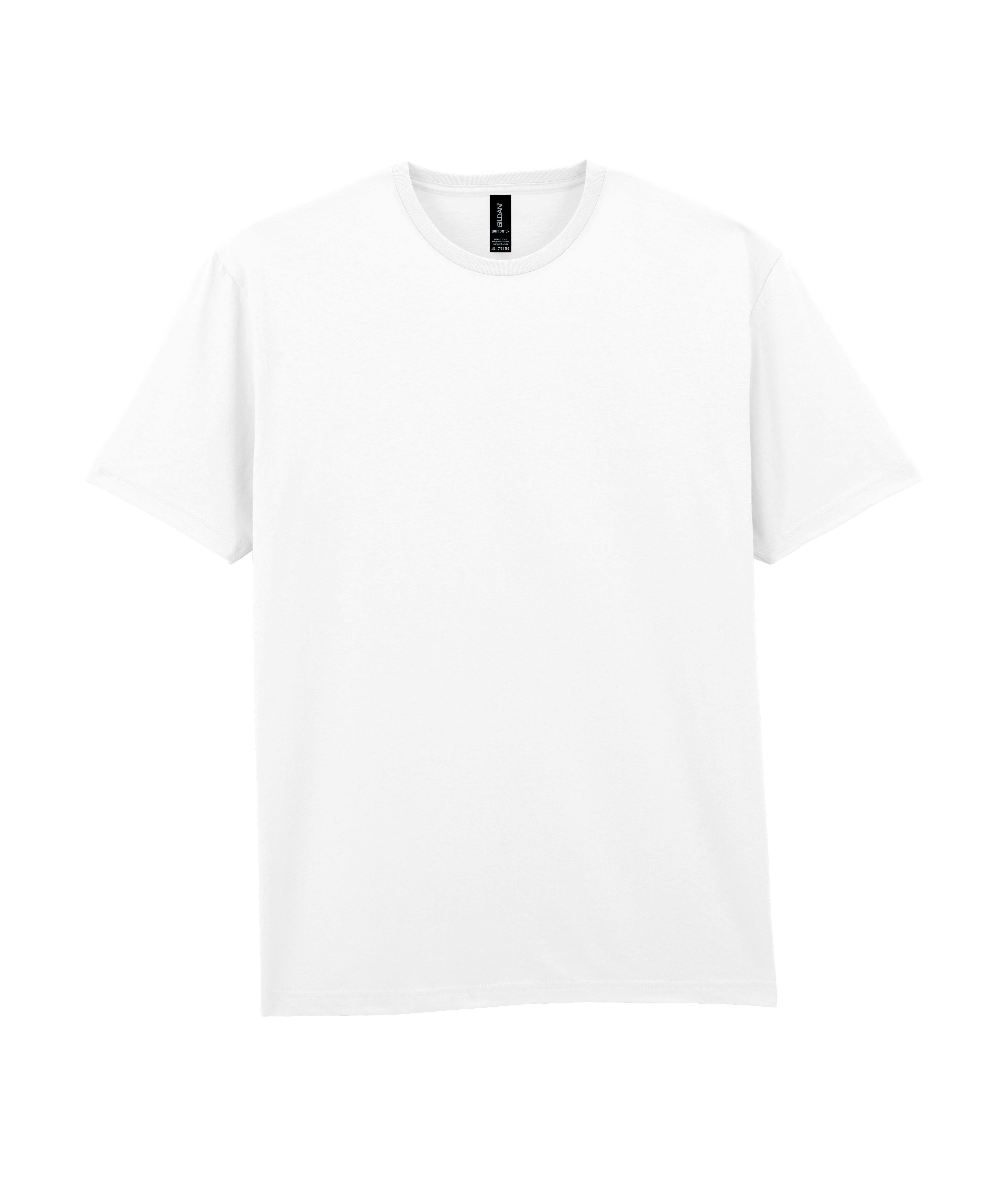 Футболка LIGHT COTTON, БЕЛЫЙ M