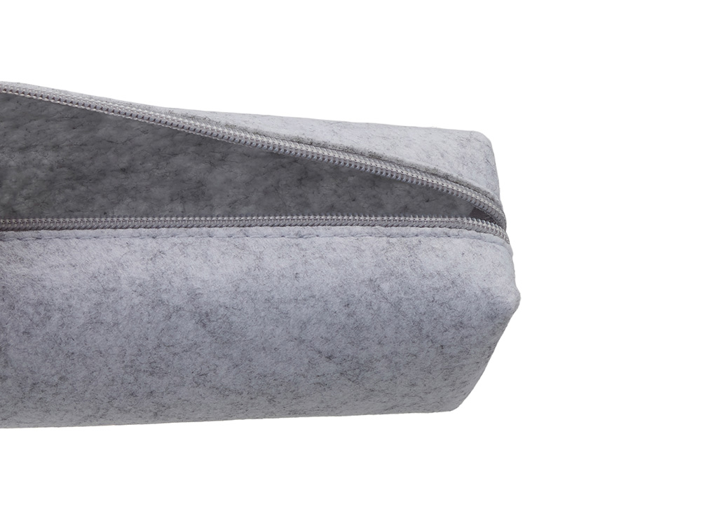 Пенал Felt из RPET-фетра, светло-серый Пенал Felt из RPET-фетра, светло-серый