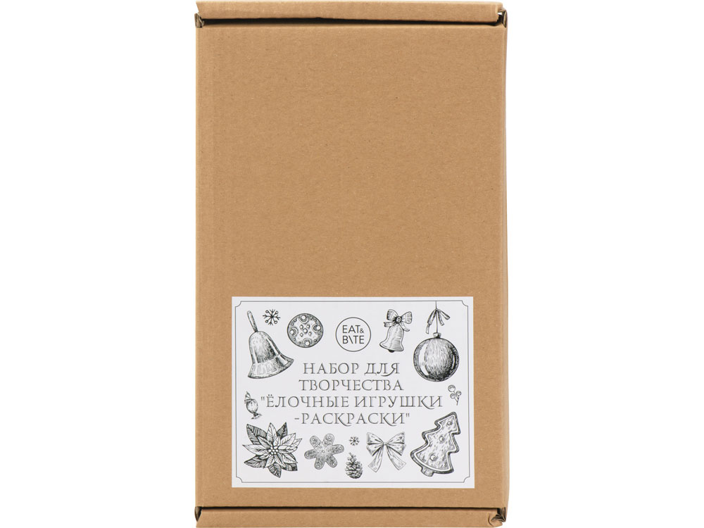 Набор для творчества Ёлочные игрушки-раскраски Набор для творчества Ёлочные игрушки-раскраски