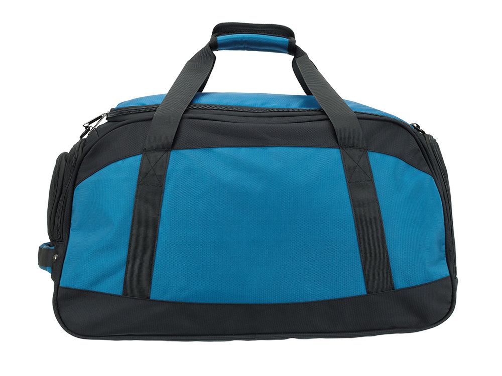 Сумка спортивная TORBER, синий/черный, полиэстер, 52 х 25 х 30 см Сумка спортивная TORBER, синий/черный, полиэстер, 52 х 25 х 30 см