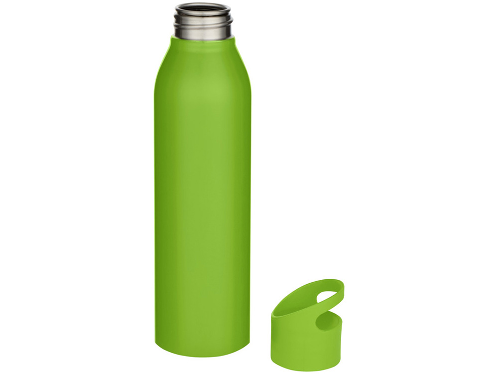 Одностенная бутылка для воды Sky, изготовленная из нержавеющей стали, 650 мл, зеленое яблоко