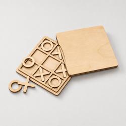 Деревянная игра Крестики нолики (сувениры повседневные)