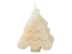 Свеча Елочка, молочный Свеча Елочка, молочный