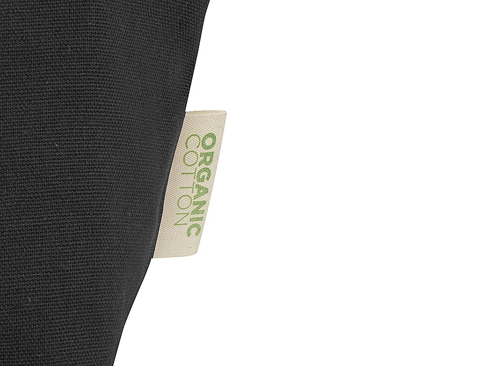 Косметичка Odisha из органического материала OCS, 180 г/м², 3 л, черный