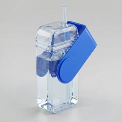 Бутылка для воды JUICY DRINK BOX, синий (Р)
